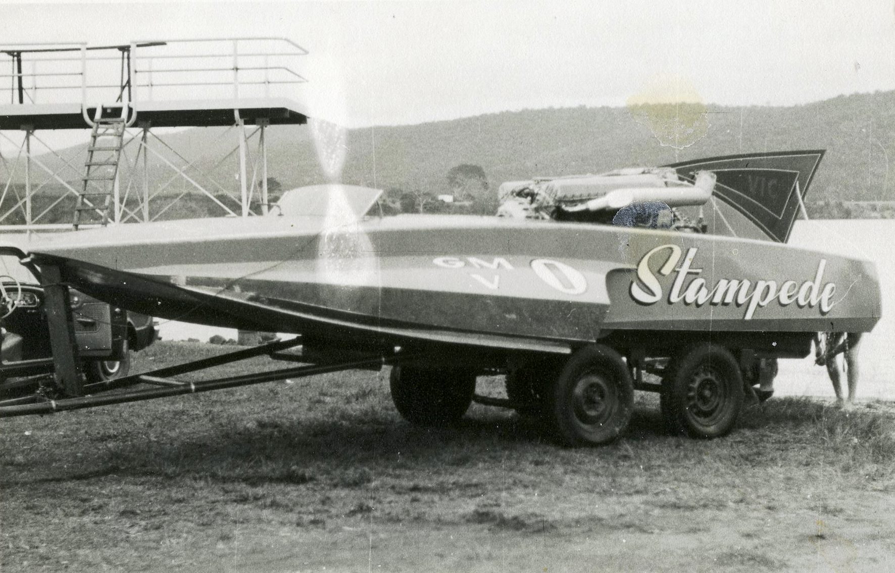 img317 Stampede Rolls Royce- Merlin V12 engine-Bruce Walker & Frazer Leishan at Glenmaggie 1962-3.jpg